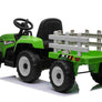 Tracteur Électrique Jouet 12 volts + remorque