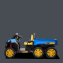 Big Farmer 6 roues 4 moteurs 2 places avec Benne avec bascule- 2 Versions- 4 x 120 watts ou 4 x 35 watts