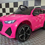 Audi RS6 Version monoplace 12 volts 2026