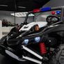 Buggy  Police voiture enfant électrique  24 volts
