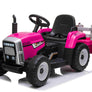 Tracteur Électrique Jouet 12 volts  + remorque