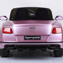 Bentley continental 12 volts voiture électrique enfant rose