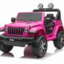 Jeep Wrangler voiture enfant électrique 12 Volts lithium 2026