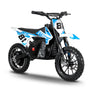 Moto Électrique ENFANT  4 A 10  ANS MAX 140 CM  MX 500 watts 36 volts AMORTISSEUR REGLABLE EN HAUTEUR