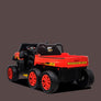 Big Farmer 6 roues 4 moteurs 2 places avec Benne avec bascule- 2 Versions- 4 x 120 watts ou 4 x 35 watts