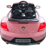 Volkswagen New Beetle  Rose Voiture enfant électrique 12 volts DUNE