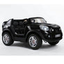 Mini Beachcomber Large voiture enfant électrique 12 volts 2 places noire